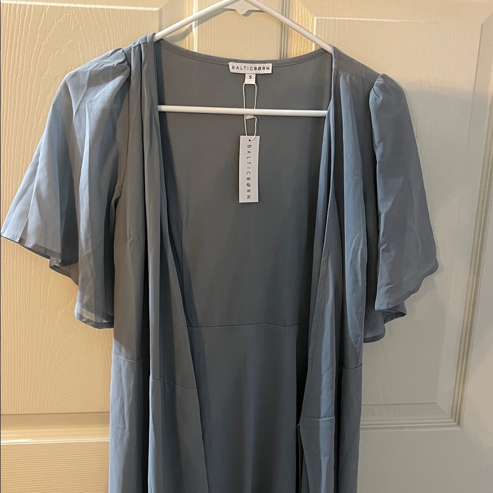 Baltic Born Dusty Blue Maxi Dress
